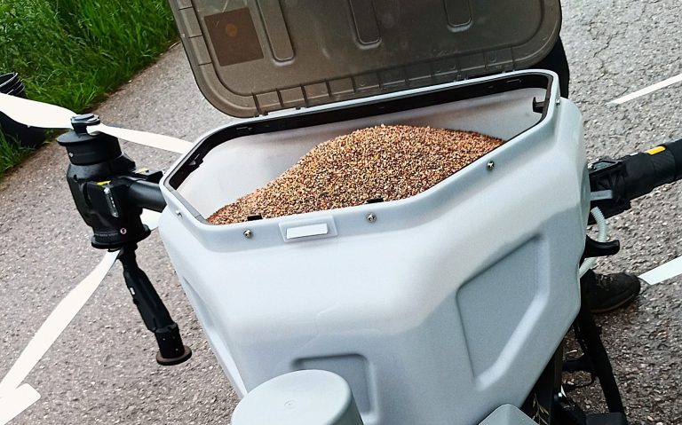 Zwischenfrüchte im Saatgutbehälter