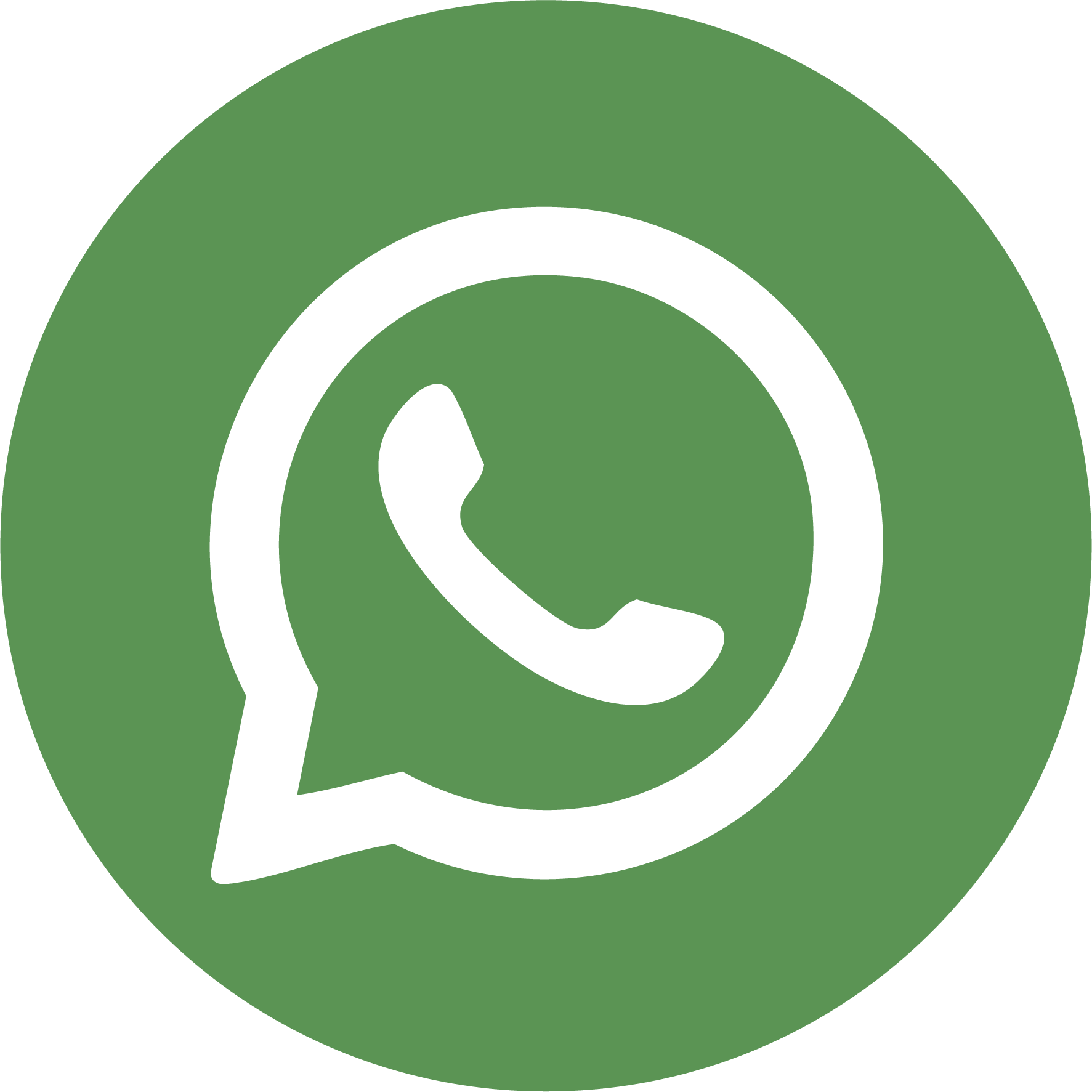 Button WhatsApp Green